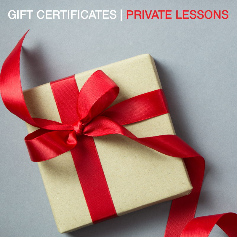4 (60 Minute) Private Lessons - Download/Printable Gift Certificate